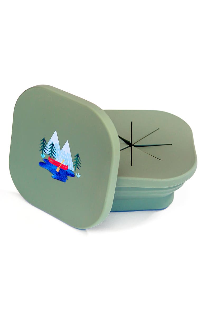 Austin Baby Collection Collapsible Silicone Snack Bowl, Main, color, 