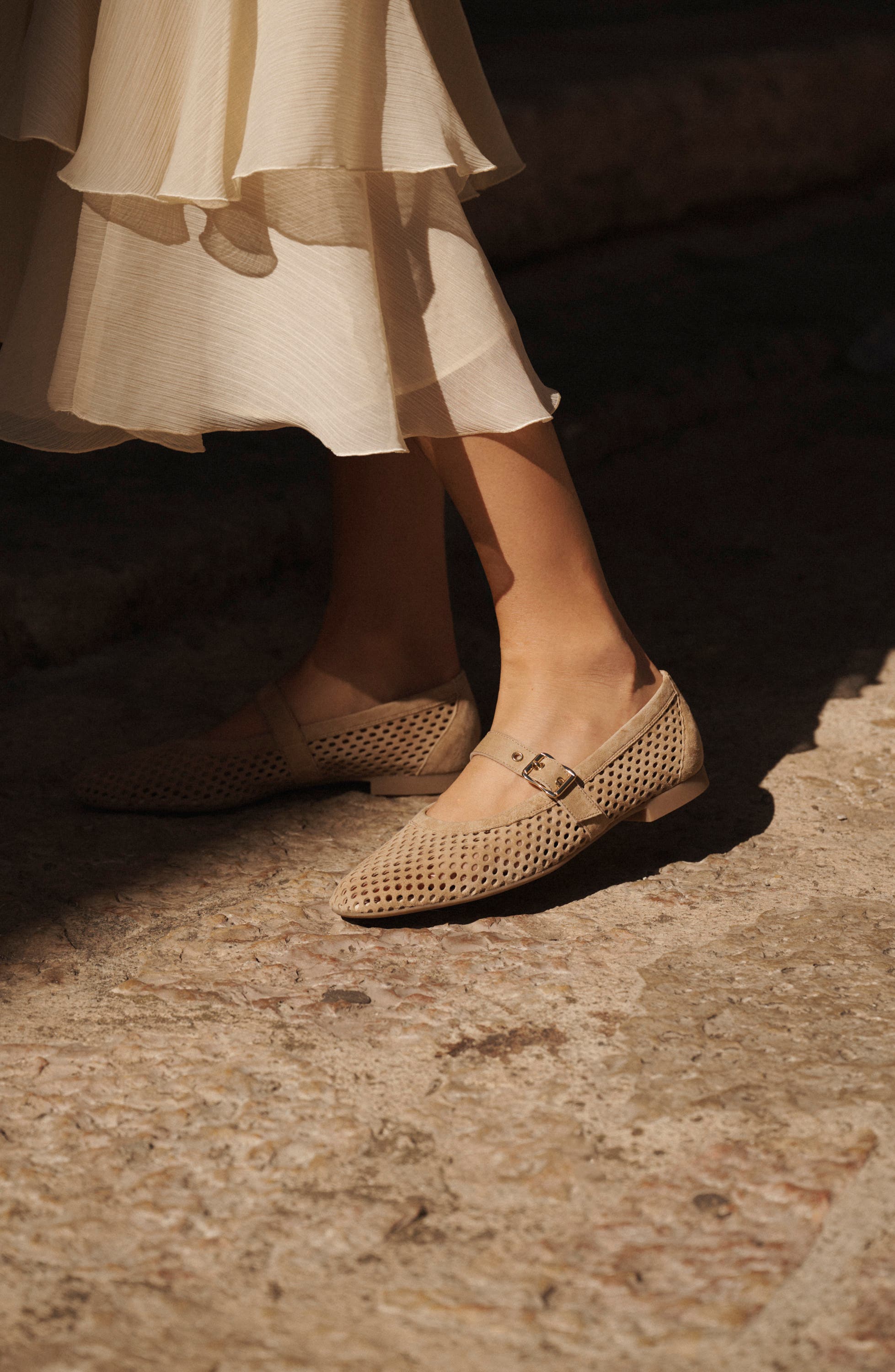 Dana Mary Jane Flat, Alternate, color, DAKAR SUEDE