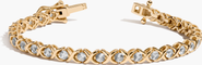 Aurate New York X Estate Lab-Grown White Sapphire Tennis Bracelet