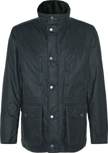 Barbour waxed cotton utility jacket best sale