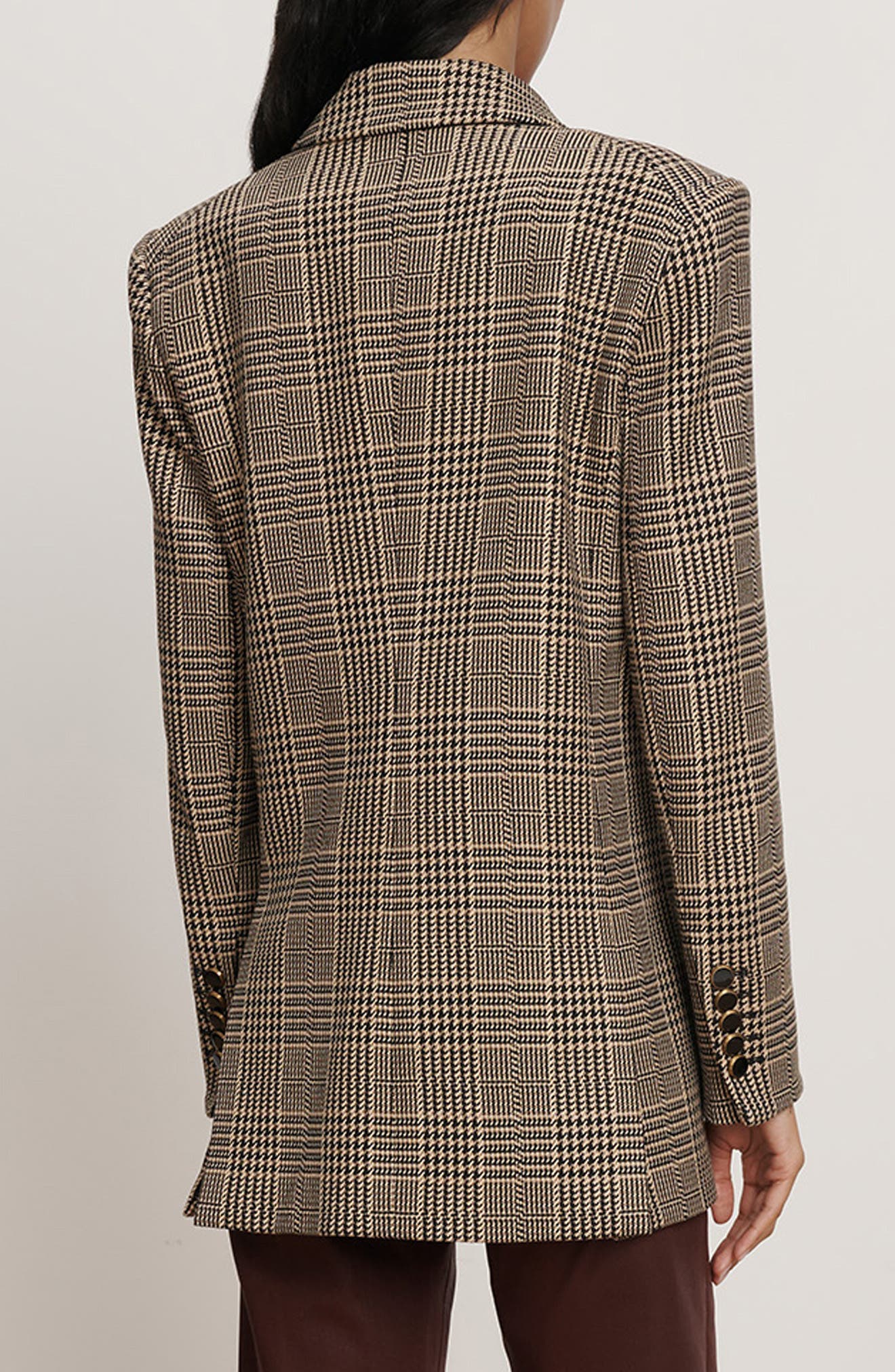 Rhys Houndstooth Check Dickey Jacket - image 2