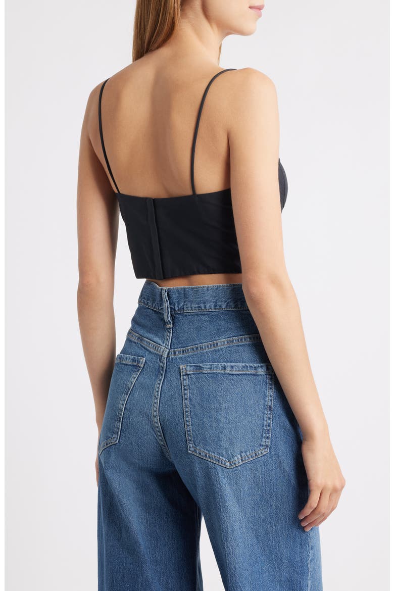 Luisa Crop Top, Alternate, color, BLACK