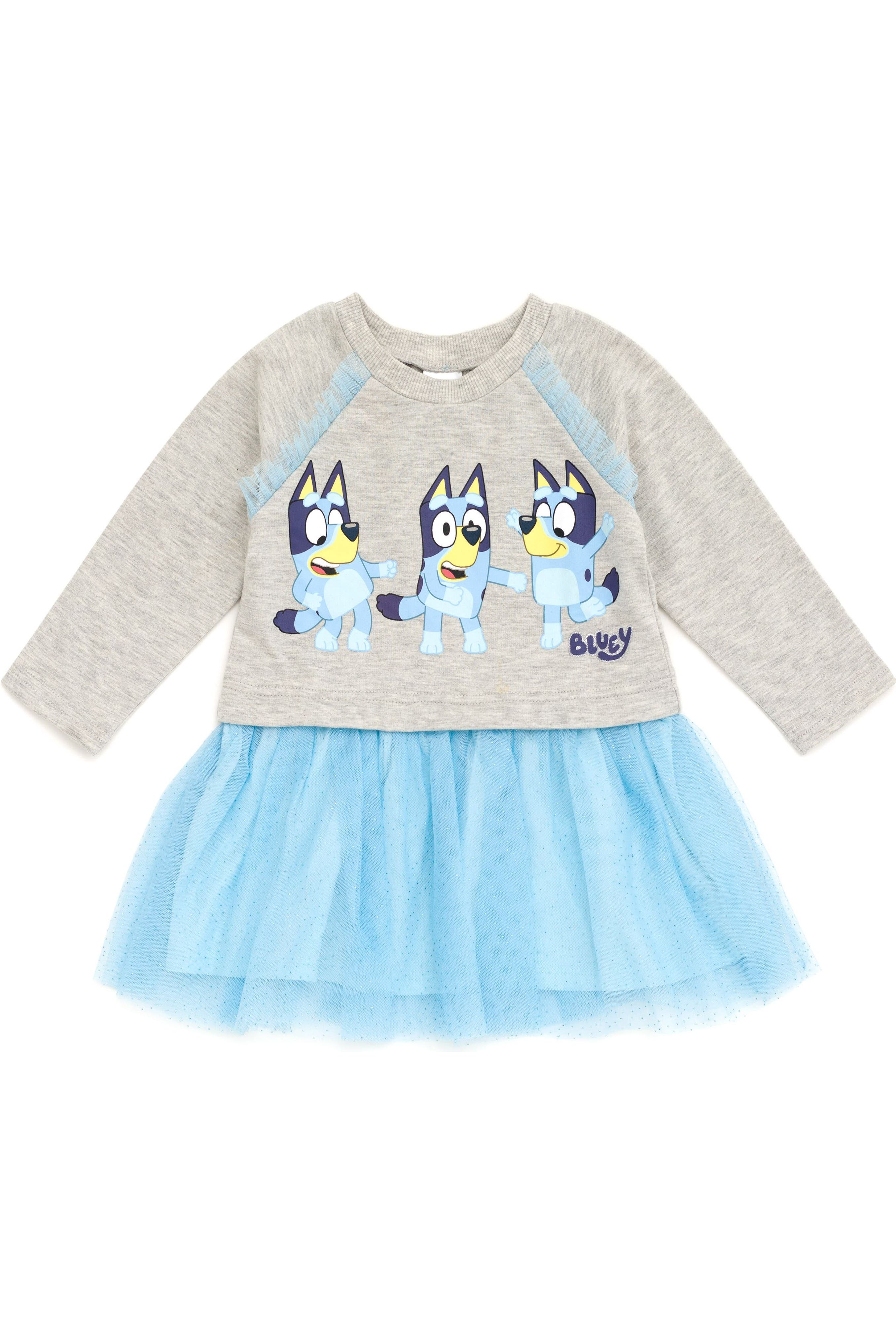 selected Bluey Heather Grey