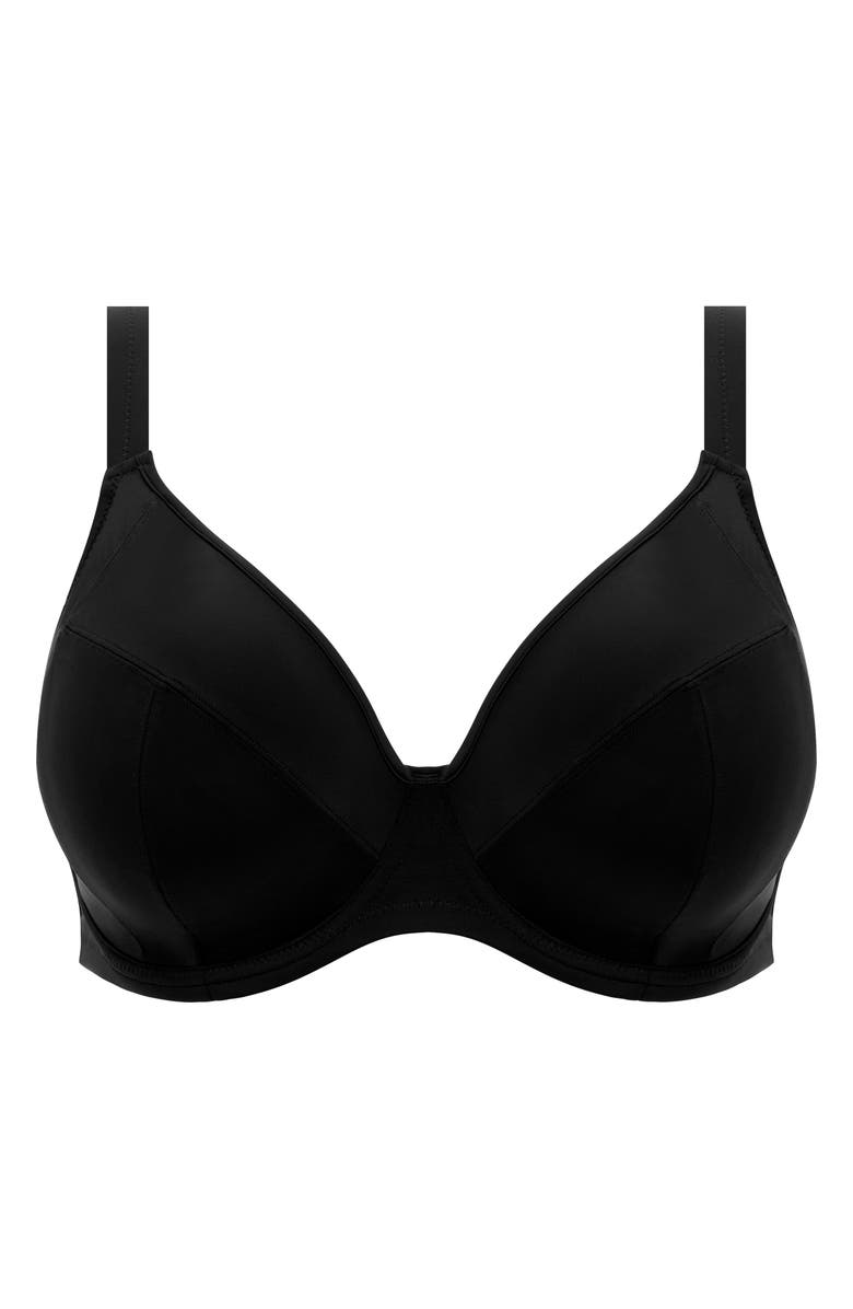 Elomi Essentials Underwire Plunge Bikini Top, Alternate, color, 