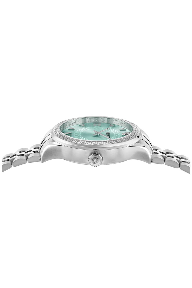 Hellenyium Bracelet Watch, 35mm, Alternate, color, SILVER