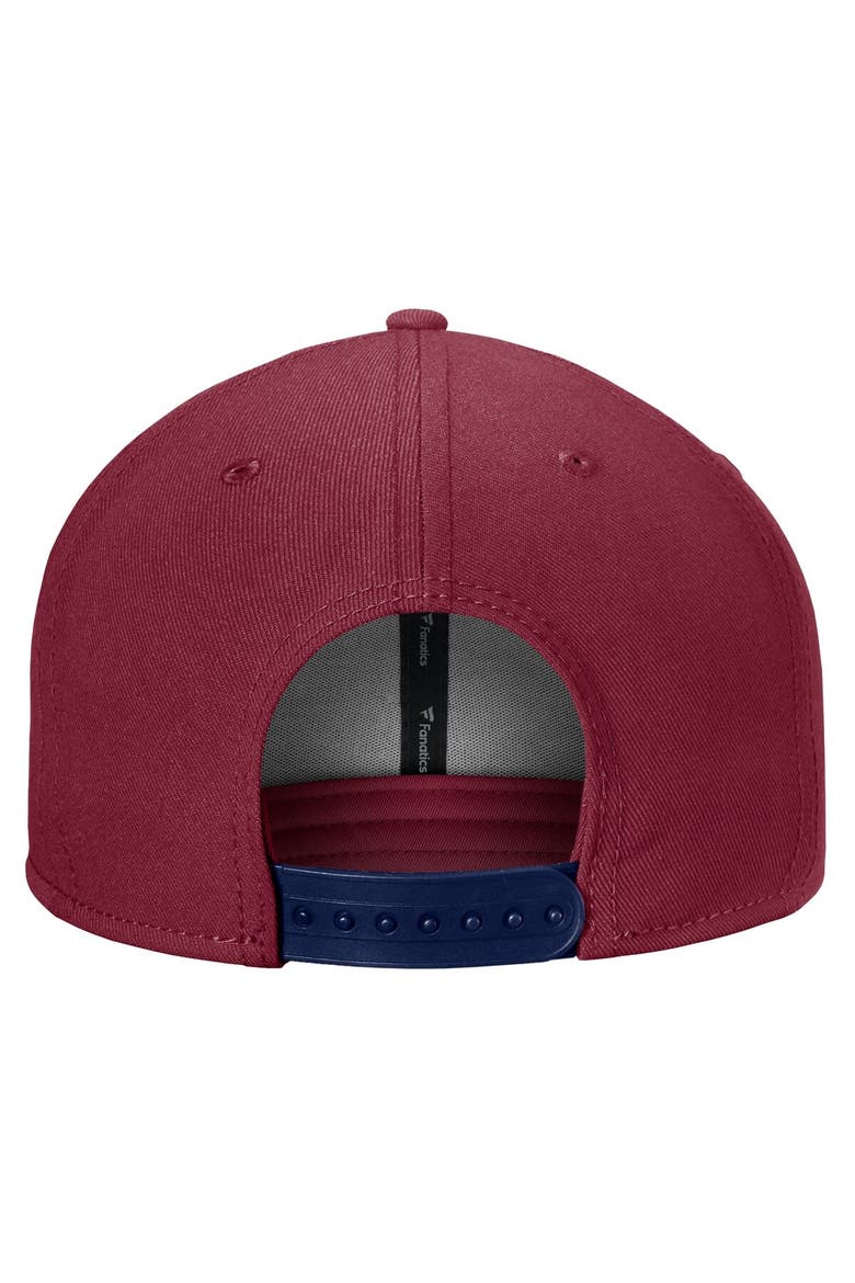 Men's Fanatics Branded Burgundy Colorado Avalanche Fundamental Adjustable Hat, Alternate, color, Burgundy