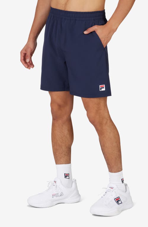 FILA Tennis Essentials Woven Shorts in Navy 