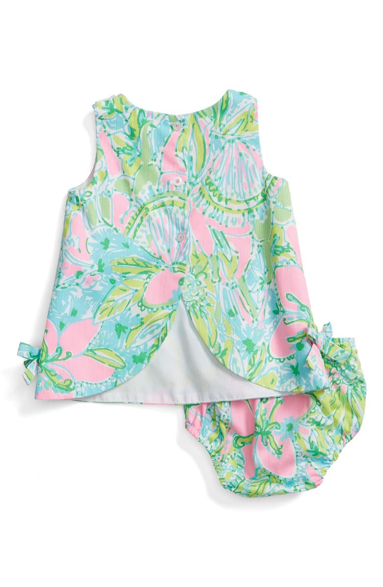 Lilly Pulitzer<sup>®</sup> 'Baby Lilly' Cotton Shift Dress, Alternate, color, 