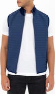PINO BY PINOPORTE Channel Quilt Zip Vest