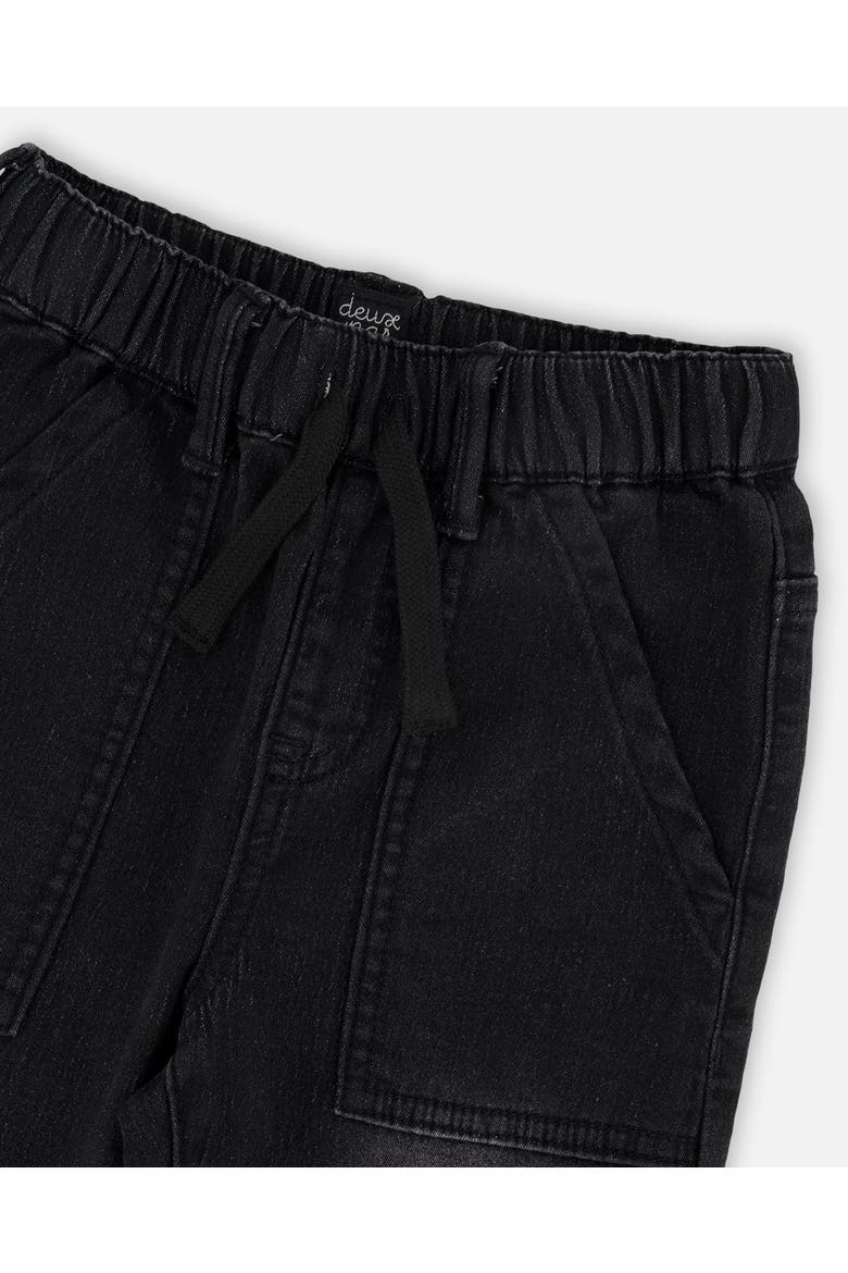 Stretch French Terry Denim Jogger, Alternate, color, Denim Grey