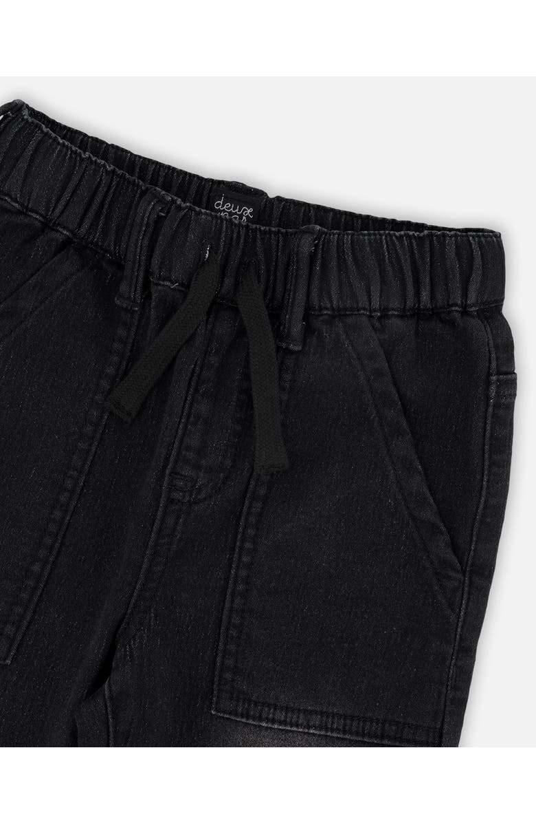 Deux par Deux Stretch French Terry Denim Jogger, Alternate, color, Denim Grey