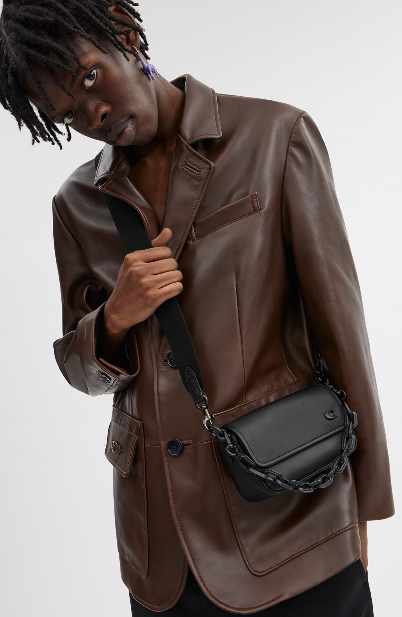 COACH Charter Chain Crossbody Bag, Alternate, color, 