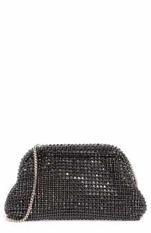 BCBG Crystal Frame Clutch