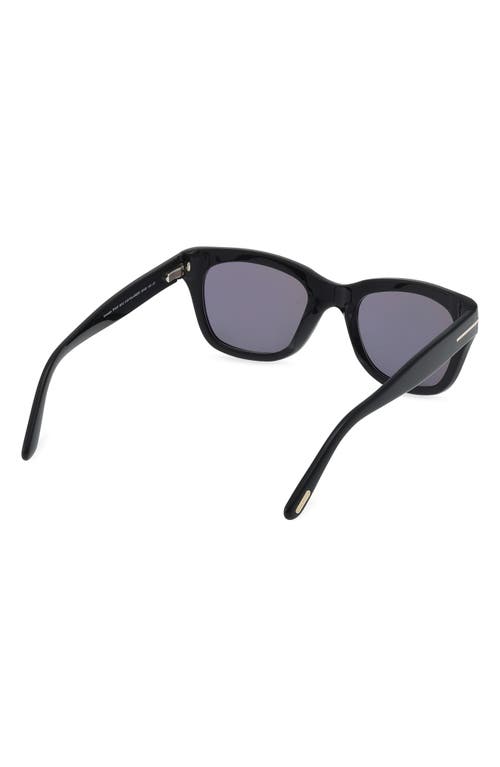Tom Ford Snowdon 52mm Square Sunglasses