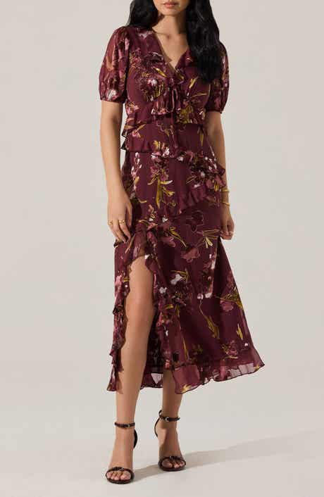 ASTR the Label Bennet Floral Tiered Dress