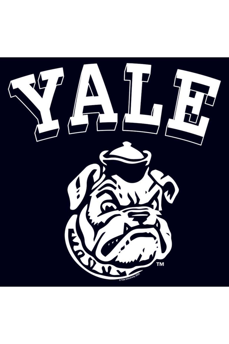 Women's Yale University Handsome Dan Face  Graphic T-Shirt, Alternate, color, Navy Blue
