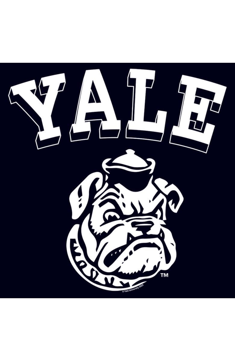 Yale University Women's Yale University Handsome Dan Face Graphic T-Shirt, Alternate, color, Navy Blue