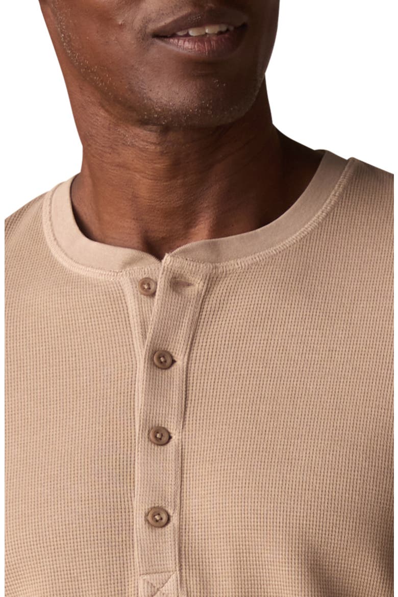 Vintage Thermal Mountain Henley, Alternate, color, MINK