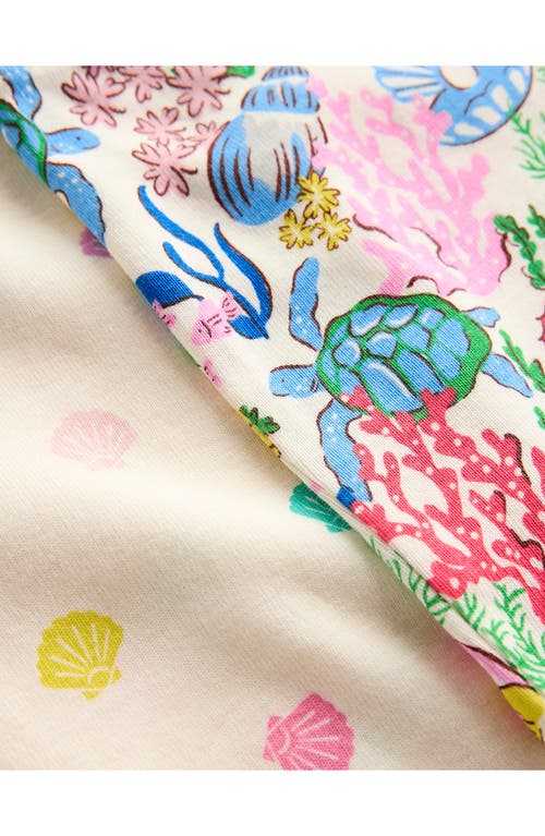 Shop Mini Boden Kids' Assorted 2-pack Fitted Two-piece Short Pajamas
