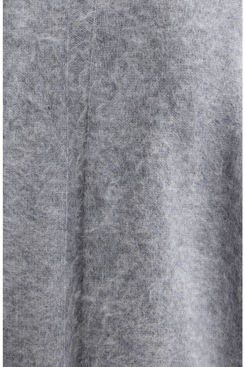 Jada Brushed Cashmere Sweater, Alternate, color, HEATHER GREY