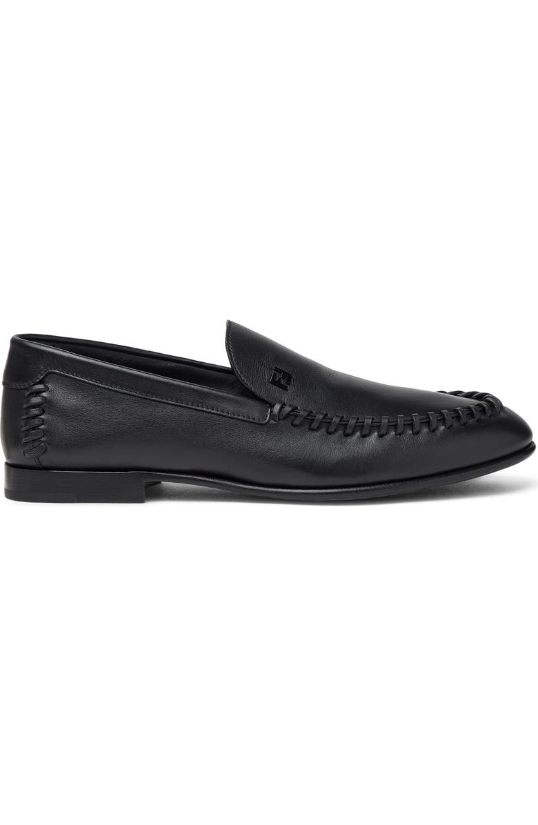Fendi FF Loafer, Alternate, color, Nero Nero