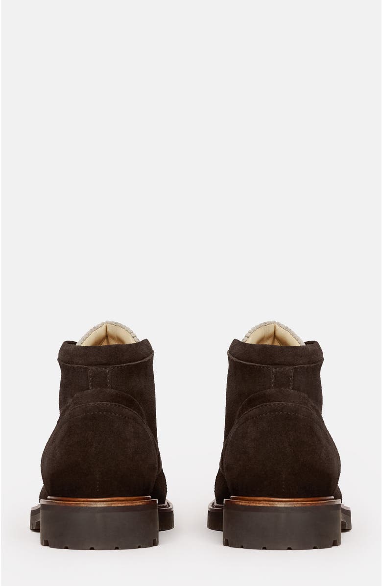 SCAROSSO Theodore Boots, Alternate, color, Brown - Suede