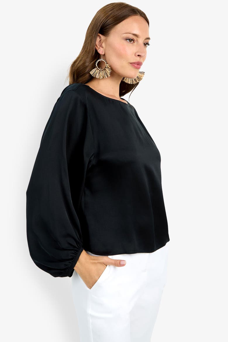 Ursa Essentials Top, Alternate, color, Black