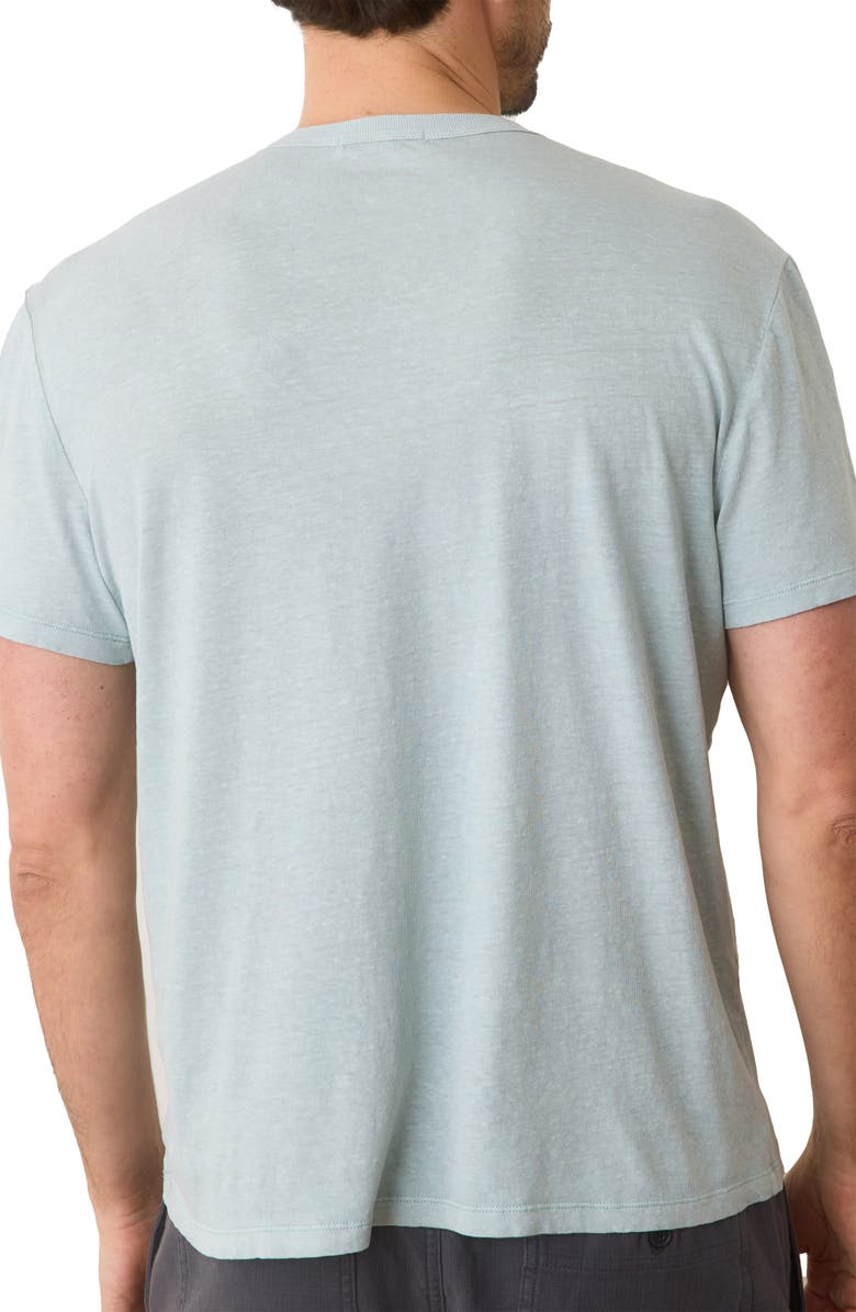 Marine Layer Relaxed Fit Hemp & Cotton T-Shirt, Alternate, color, Surf Spray