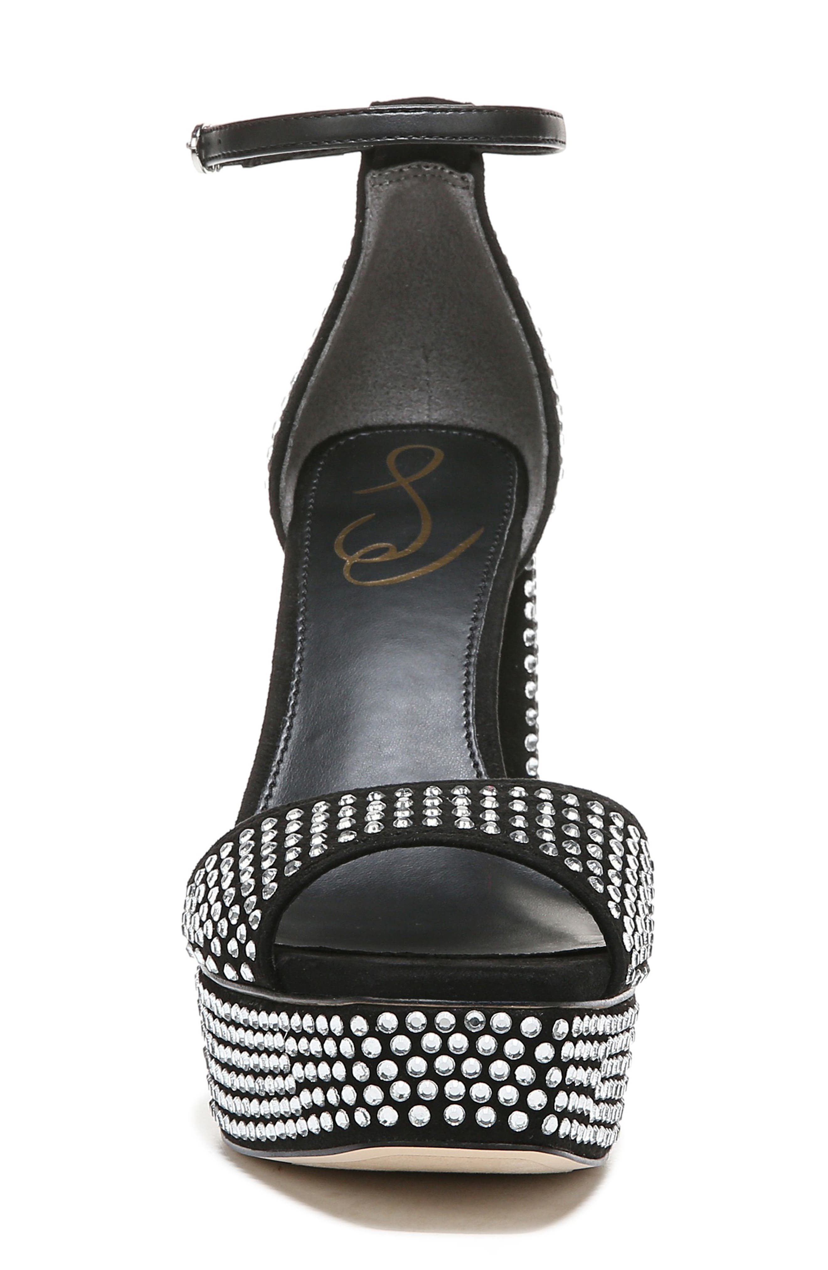 Sam Edelman Nellie Glitz Platform Sandal, Alternate, color, 