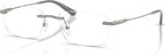 Emporio Armani 54mm Rectangle optical glasses