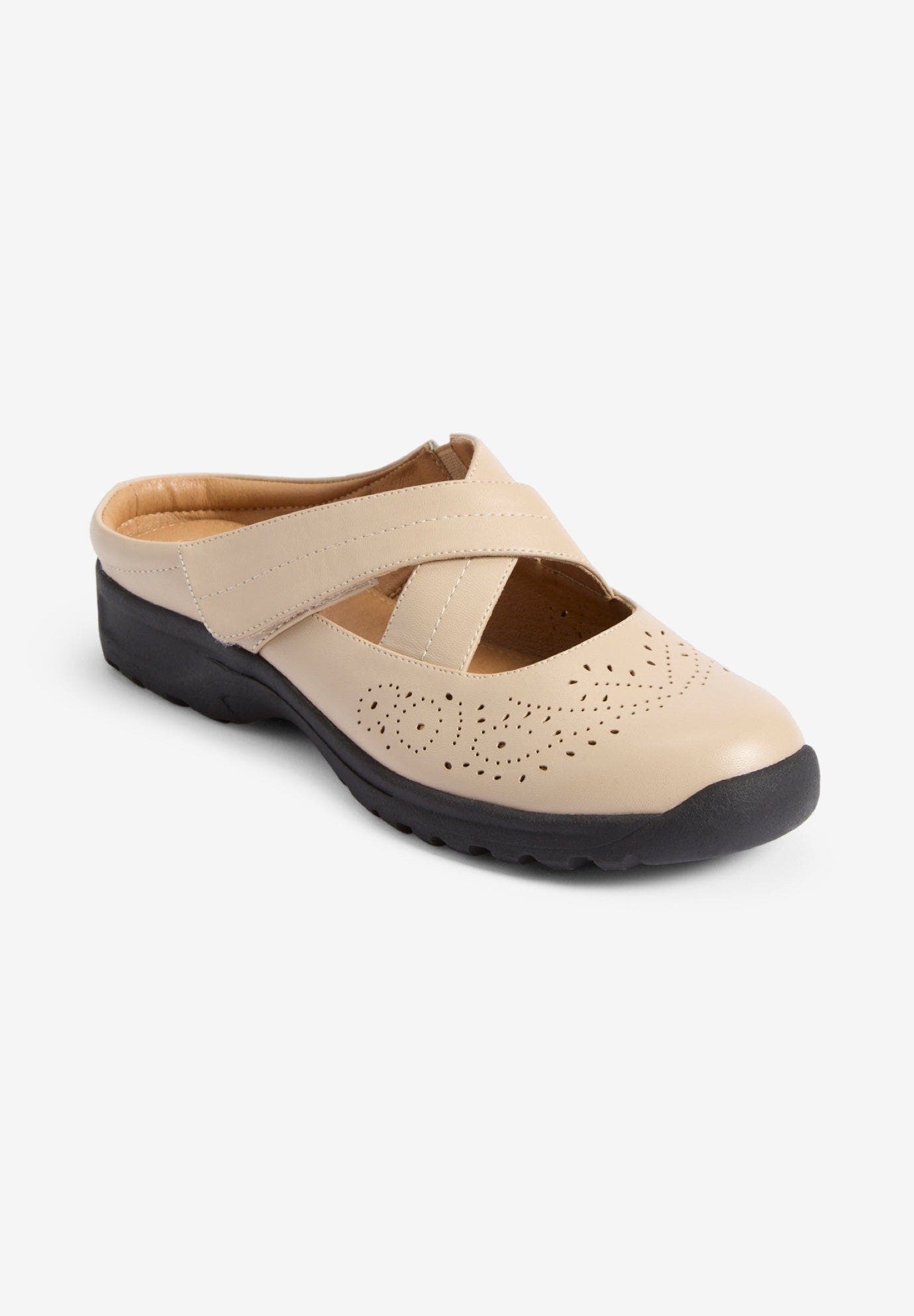 The Archie Mule, Alternate, color, OYSTER PEARL