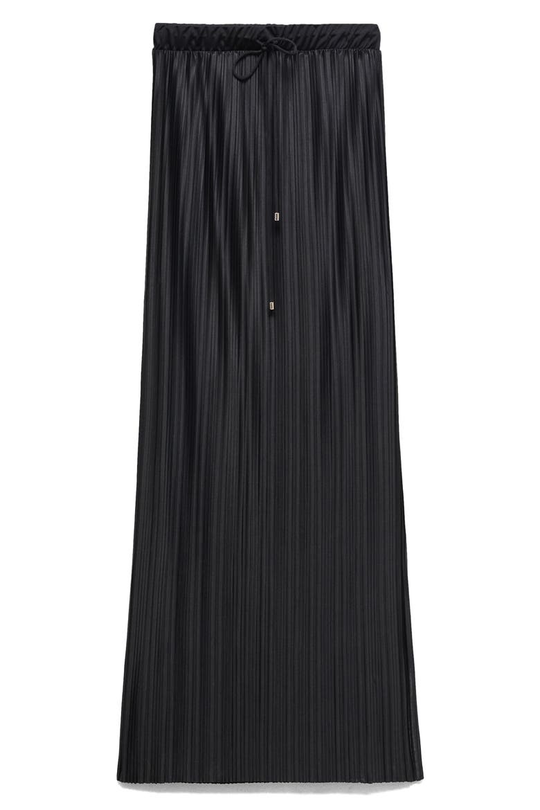 Pleated Skirt, Alternate, color, BLACK