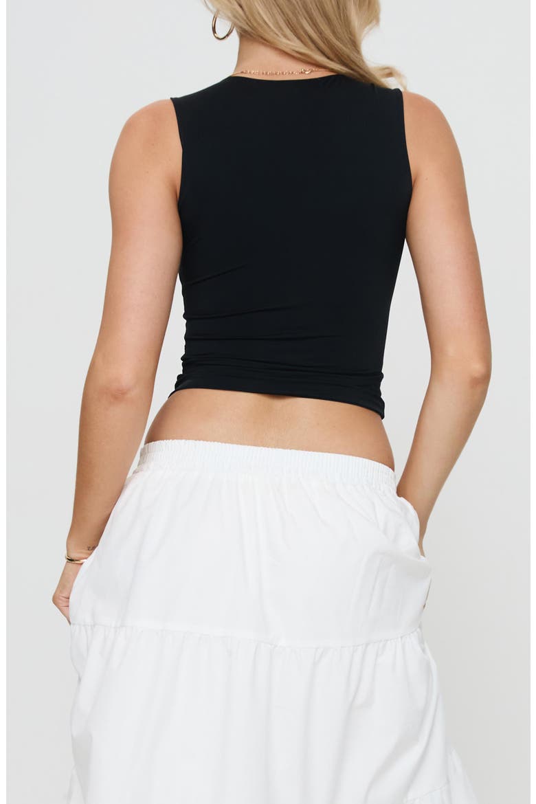 Zoe Crop Tank, Alternate, color, BLACK