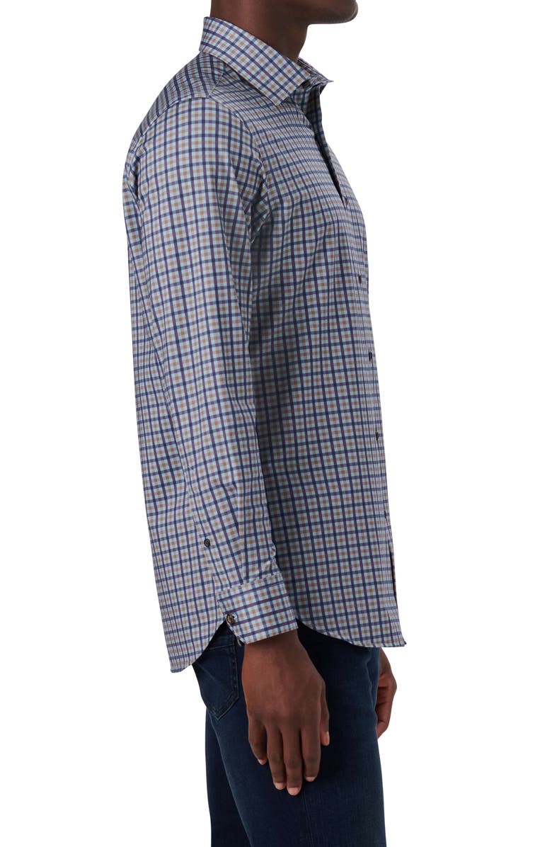 Bugatchi OoohCotton<sup>®</sup> Button-Up Shirt, Alternate, color,