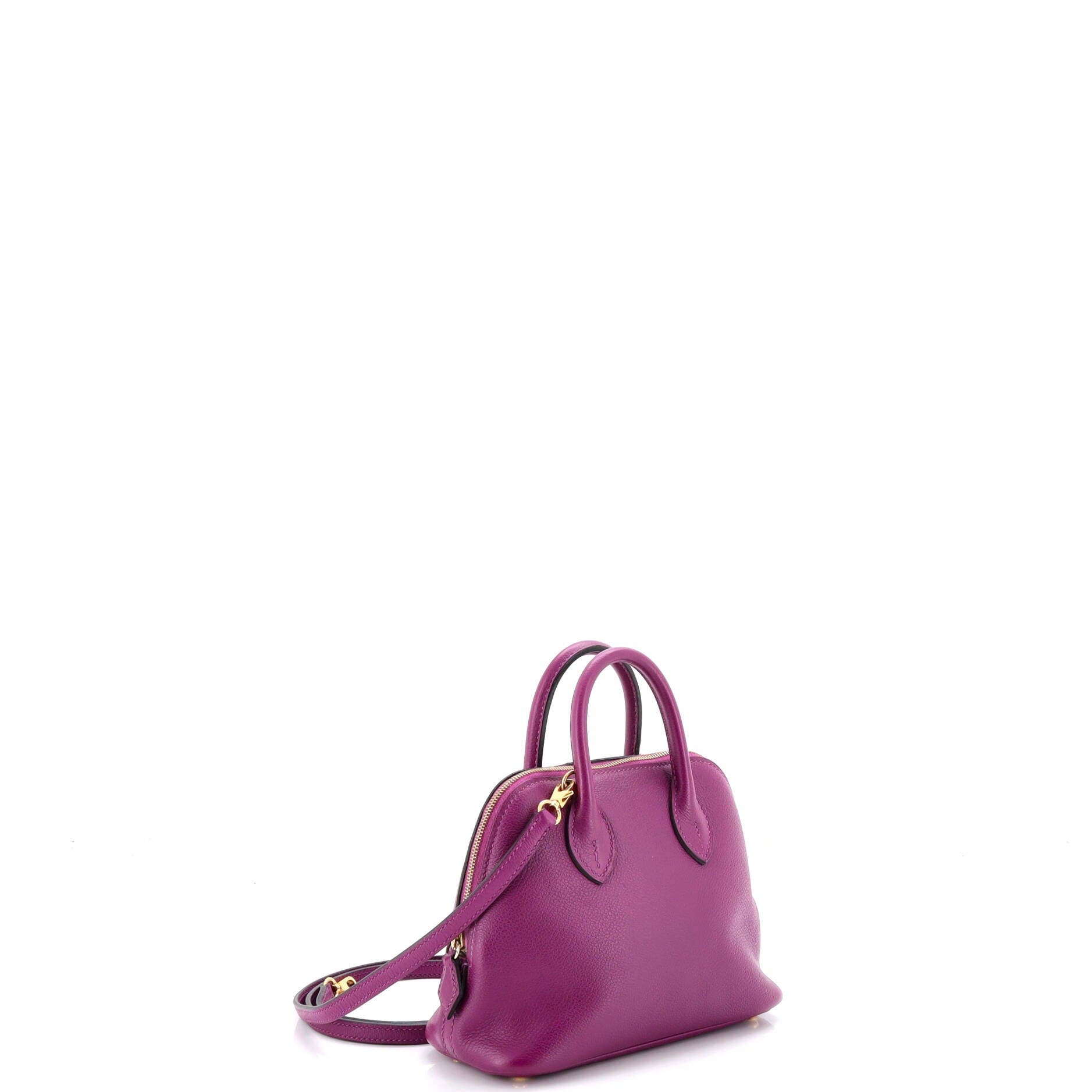 Pre-Owned Hermes Bolide 1923 Bag Evercolor Mini, Alternate, color, Anemone