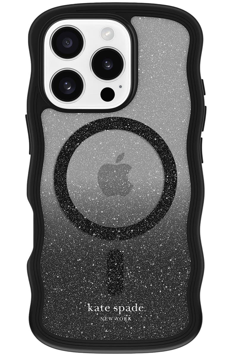 Kate Spade Wavy MagSafe Case for Apple iPhone 16 Pro Max, Main, color, Black