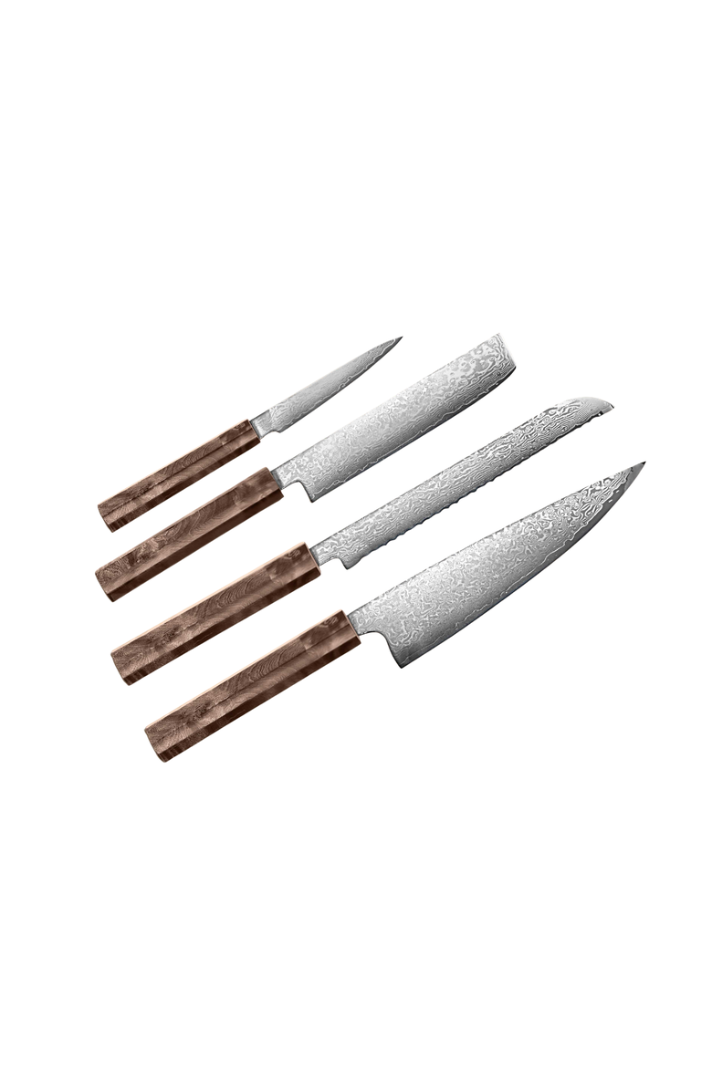 Italic Kumo Knife Set, Main, color, Stabilized Maple
