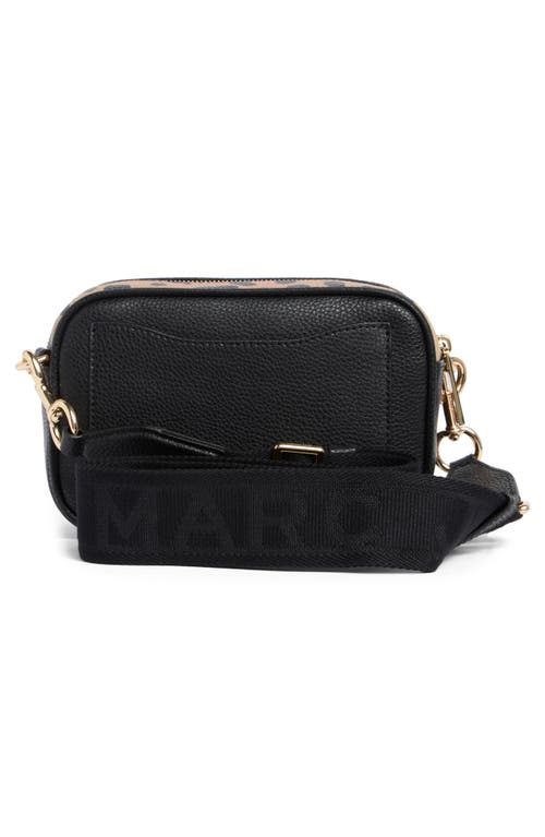 Marc Jacobs Cheetah Bold Flash Leather Camera Bag In Orange