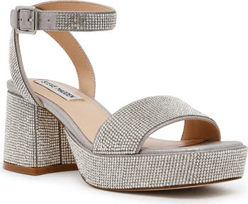 Steve Madden Mercerr Ankle Strap Platform Sandal (Women