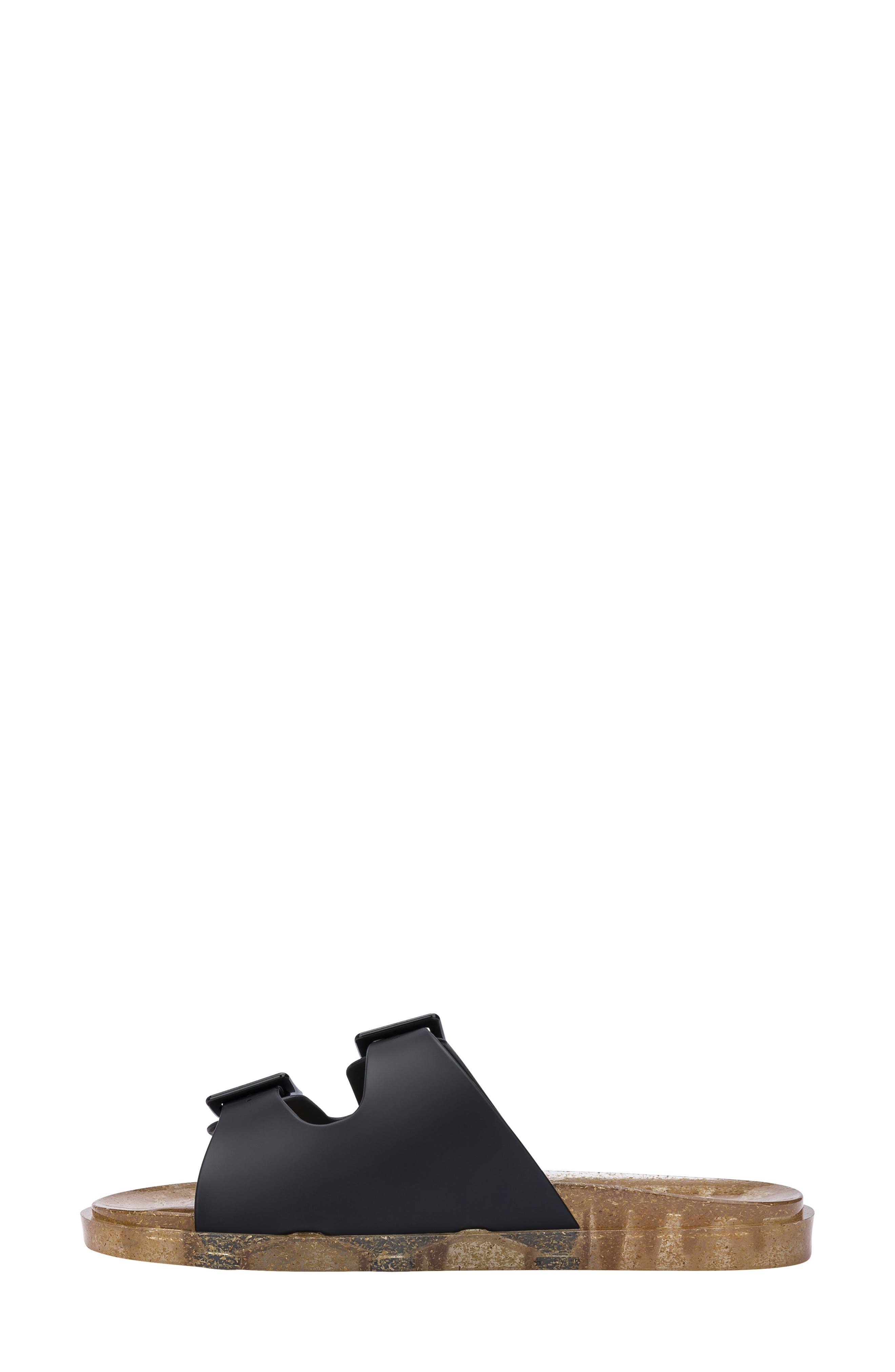 Melissa Double Strap Slide Sandal, Alternate, color, 