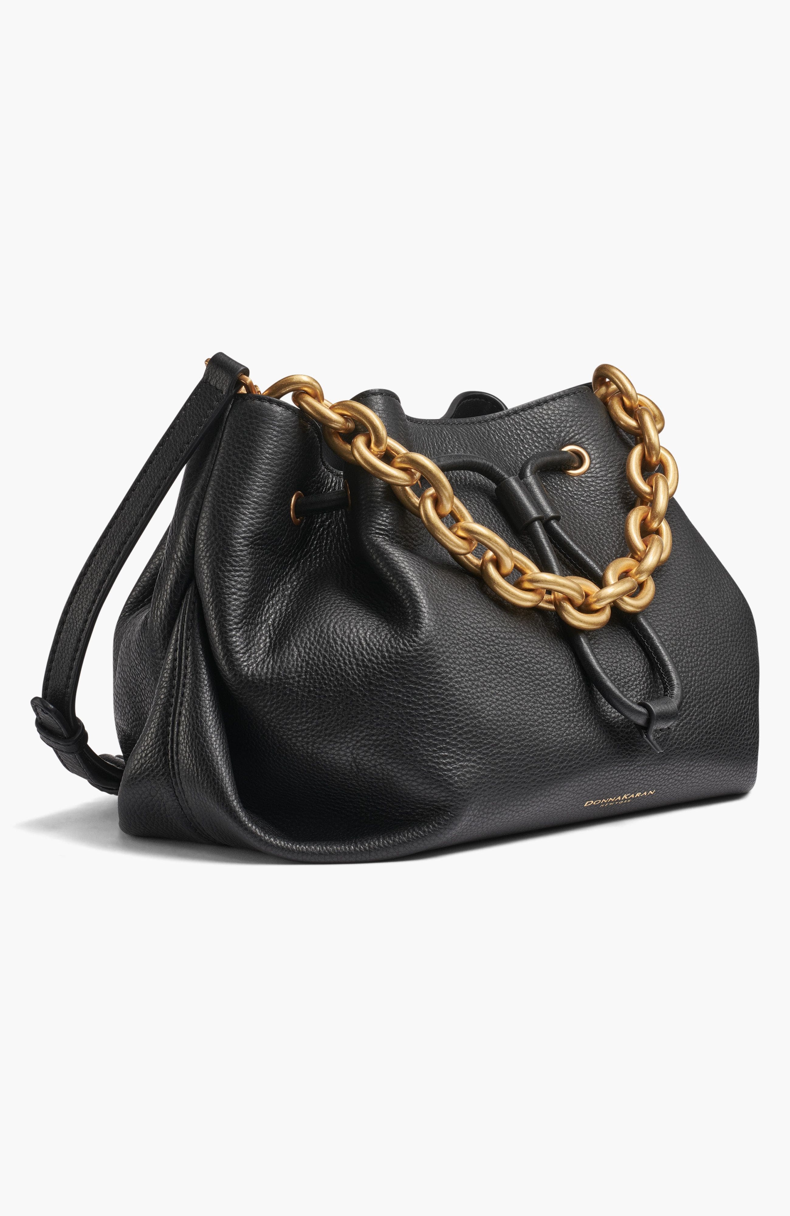 Donna Karan New York Lyndon Drawstring Crossbody, Alternate, color, 