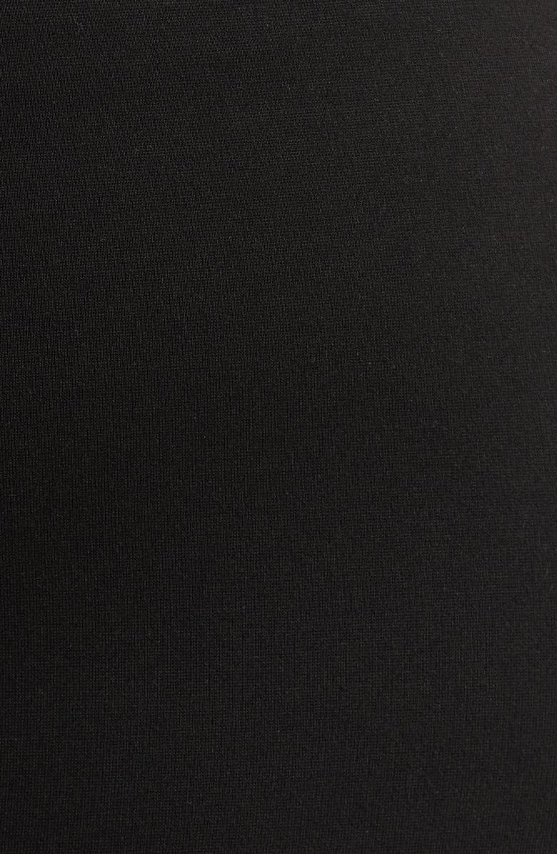 Lysse 'Lyssentials Erin High Waist Wide Leg Ponte Ankle Pants, Alternate, color, Black