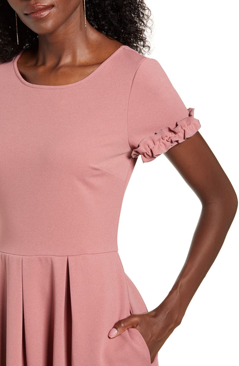 Speechless Ruffle Trim Minidress, Alternate, color, 