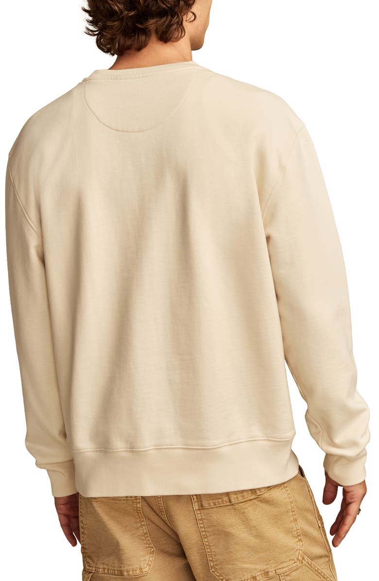 Lucky Brand Modelo Graphic T-Shirt, Alternate, color, Oatmeal/ Blue Chip