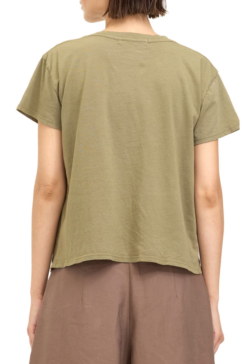 Take a Hike Cotton Graphic T-Shirt, Alternate, color, OLIVE
