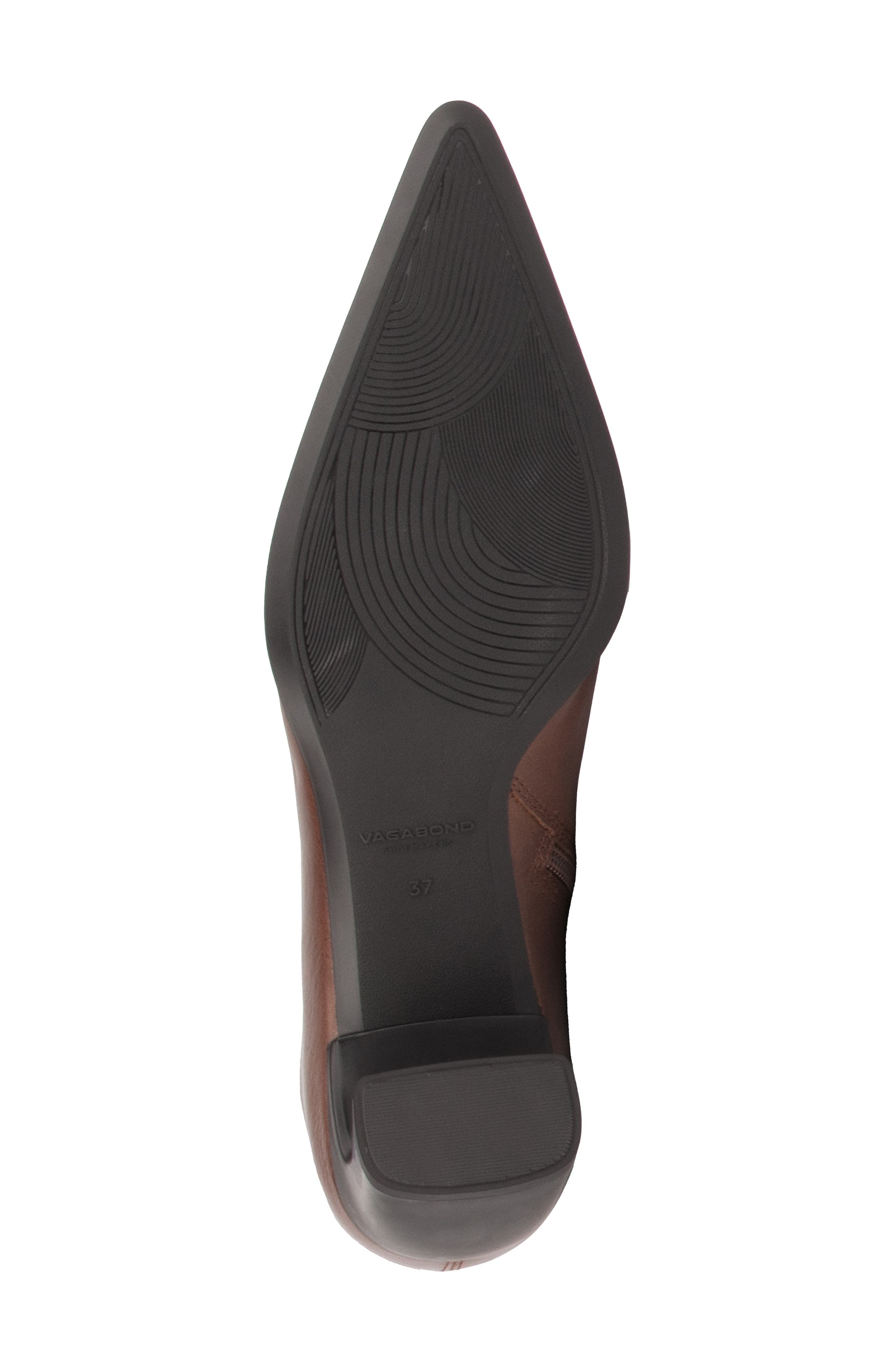 Ilona Leather Bootie, Alternate, color, CHESTNUT