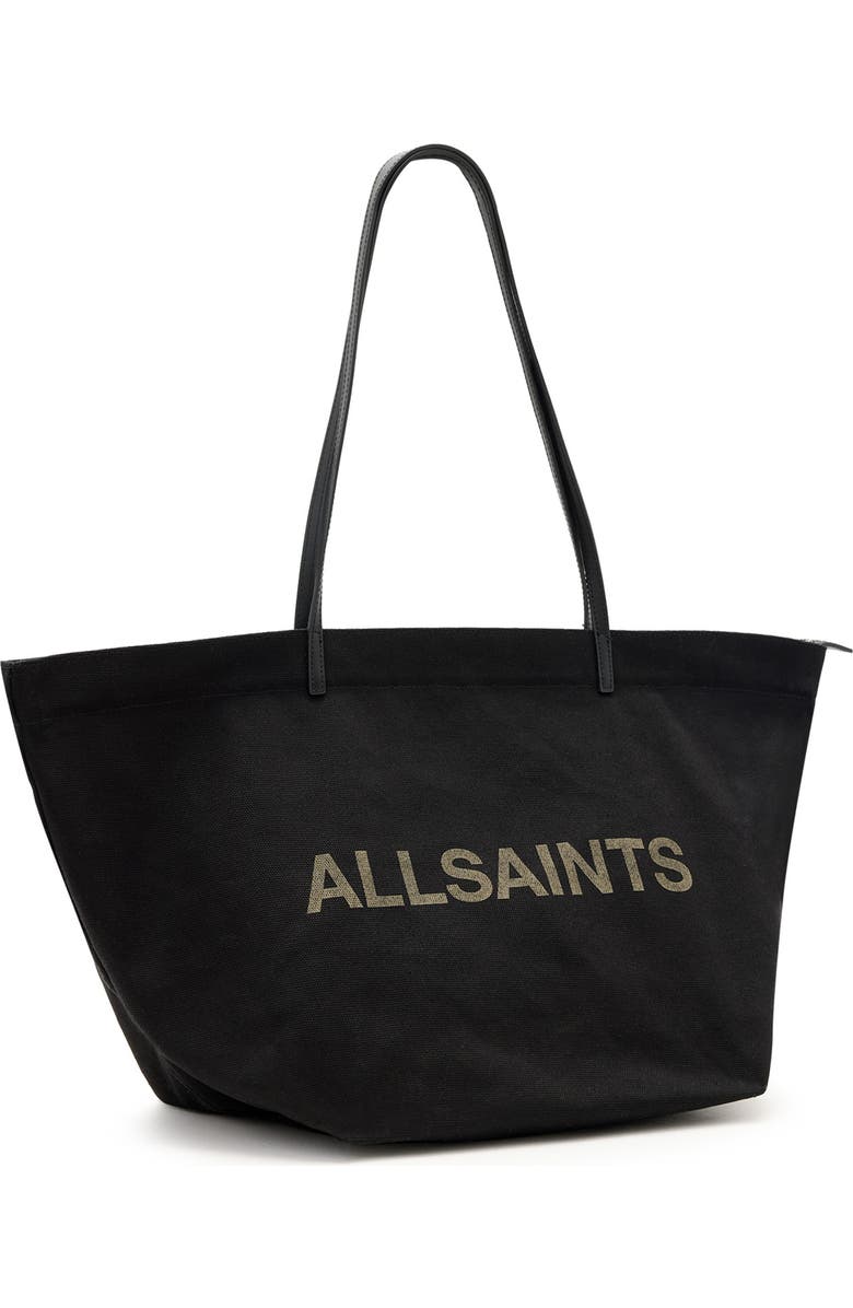 AllSaints Serafina Canvas Tote Bag, Alternate, color,