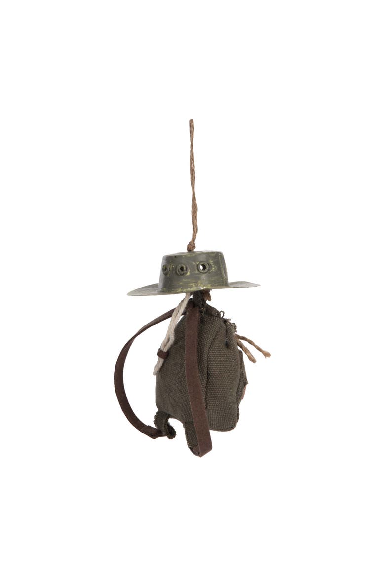 Hiking Sports Set Christmas Tree Ornament, Alternate, color, Green