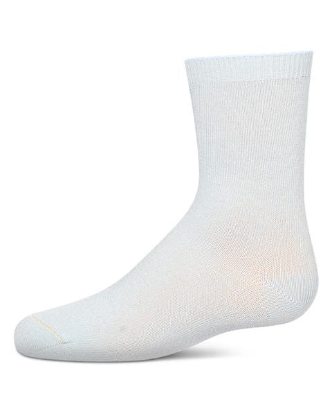 Kid's Basic Soft Rayon Crew Socks