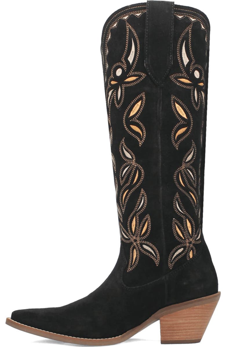 Dingo Bandelera Knee High Western Boot, Alternate, color,